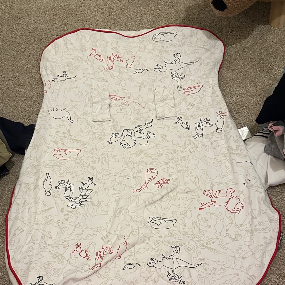 Cozy Animal Print Baby Blanket